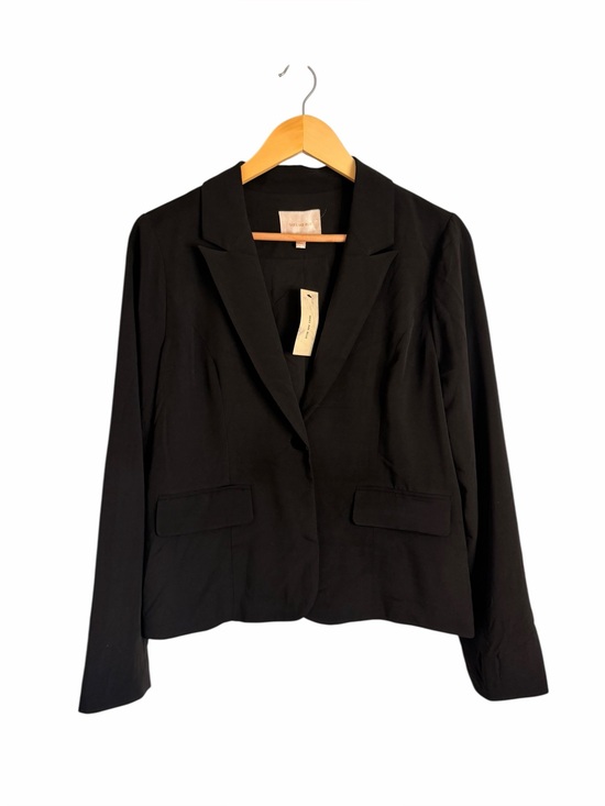 Skies Are Blue Jackets & Blazers - Skies are Blue Solid Black Office Professional Blazer Women’s Sz Large NWT